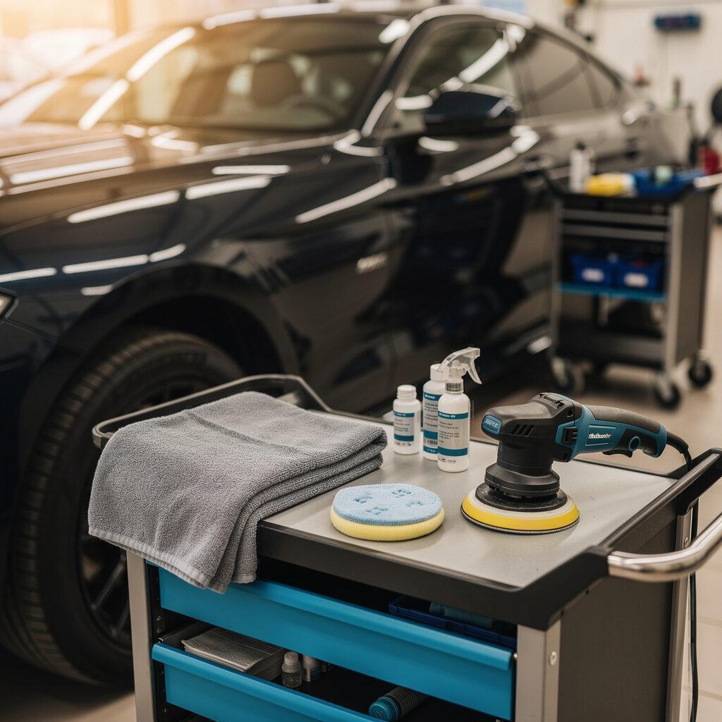 Grundlagen der Autopflege und des Lackschutzes – Autopflegestation