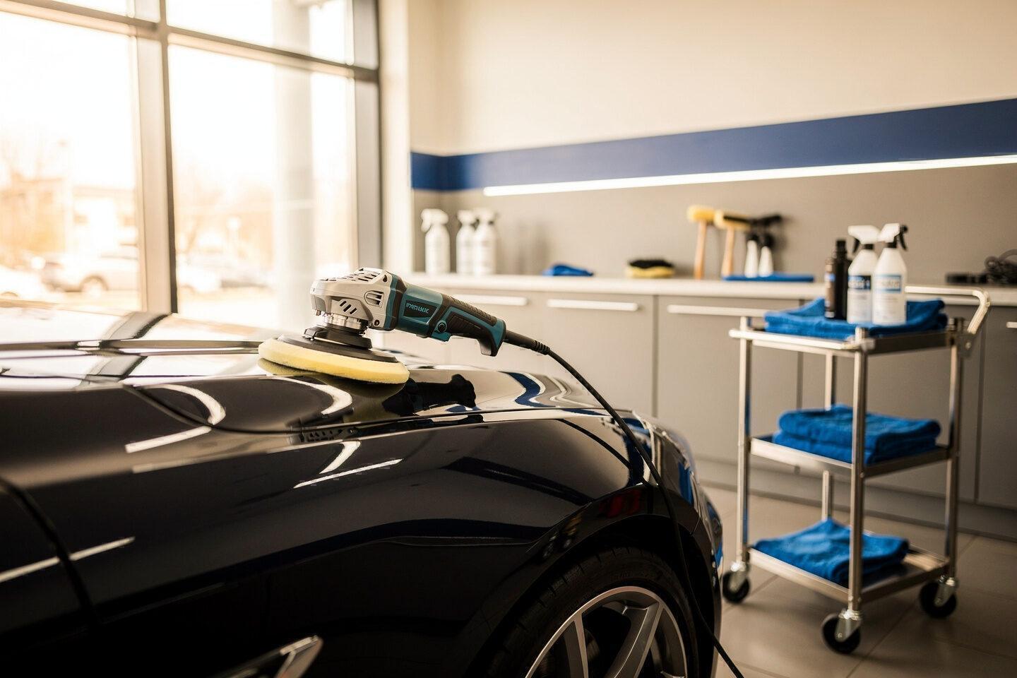 Keramikversiegelung, SMART-Repair und Fahrzeugpflege als Karrierechancen in der Autopflegestation